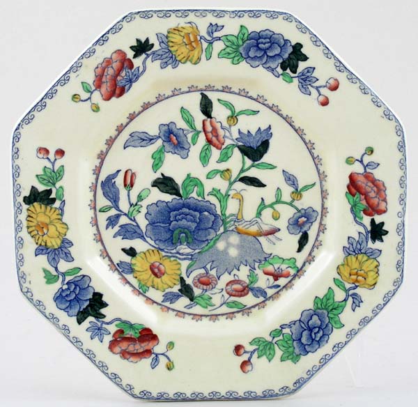 Plate octagonal